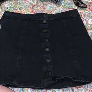 Mini skirt black